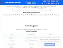 Tablet Screenshot of de.driverscollection.com